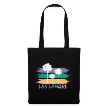 020s LES LANDES3 - Sac en tissu - noir - Devant