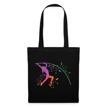 Perchiste Enfant Saut à la perche - Sac en tissu - noir - Devant