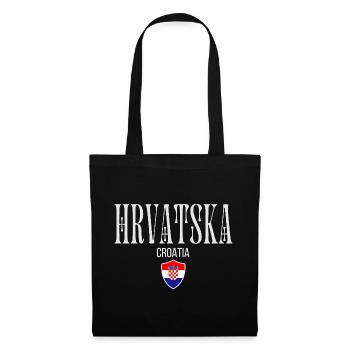 Originally from Croatia, born in Croatia - Tote Bag - black - Front