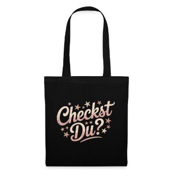 Check Out - Funny Memes - Tote Bag - black - Front