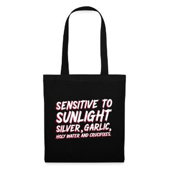 My Kind Of Sensitive - Tote Bag - black - Front