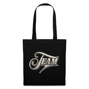 Équipe - Sac en tissu - noir - Devant