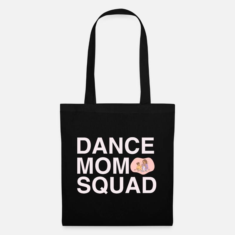 Dance Mom Squad Proud Dance Mom Shirt - Stoffbeutel - Schwarz