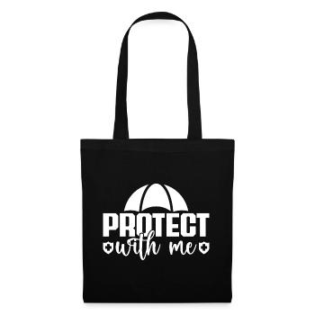 Agent d’assurance Costume Protect With Me Medicare - Sac en tissu - noir - Devant