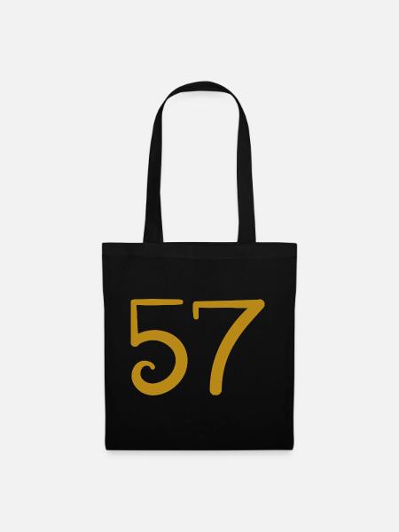 57 - Stoffbeutel - Schwarz