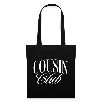 Club des cousins - Sac en tissu - noir - Devant