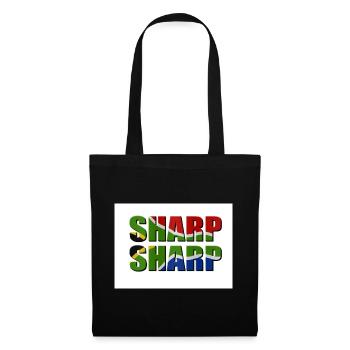 Sharp sharp  - Tote Bag - black - Front