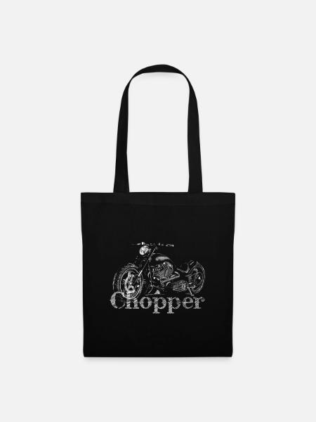 chopper - Tote Bag - black