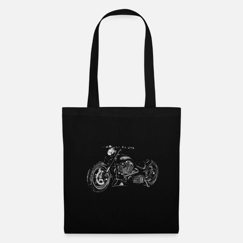 chopper - Stoffbeutel - Schwarz