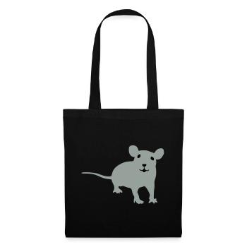 Rat - Tote Bag - black - Front