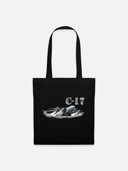C-17 - Stoffbeutel - Schwarz