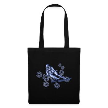 skiing - Tote Bag - black - Front