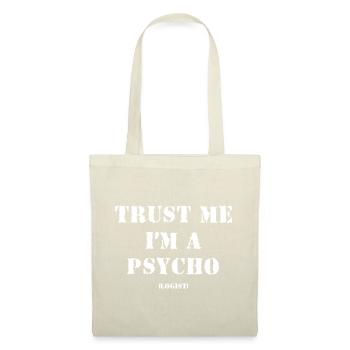 Psychologue psychologue Psycho Drôles de phrases - Sac en tissu - nature - Devant