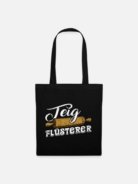 Teig Flüsterer - Stoffbeutel - Schwarz