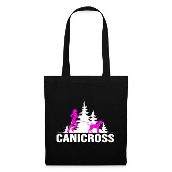 canicross chien chien dresser le sport canin - Sac en tissu - noir - Devant