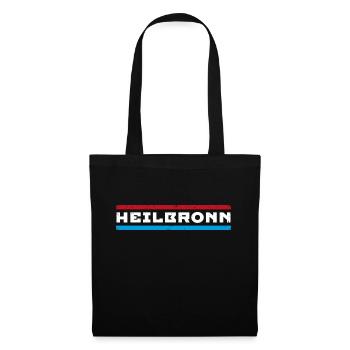 Heilbronn - Stoffbeutel - Schwarz - Vorne