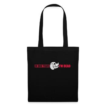 in dog years Dead - Tote Bag - black - Front