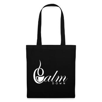 Relaxation and relaxation. Just Calm Down - Tote Bag - black - Front