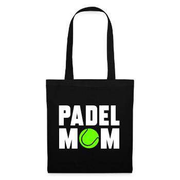 Padel Mom - Sac en tissu - noir - Devant