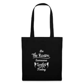 Soyez la raison pour laquelle quelqu’un sourit aujourd’hui chemise - Sac en tissu - noir - Devant