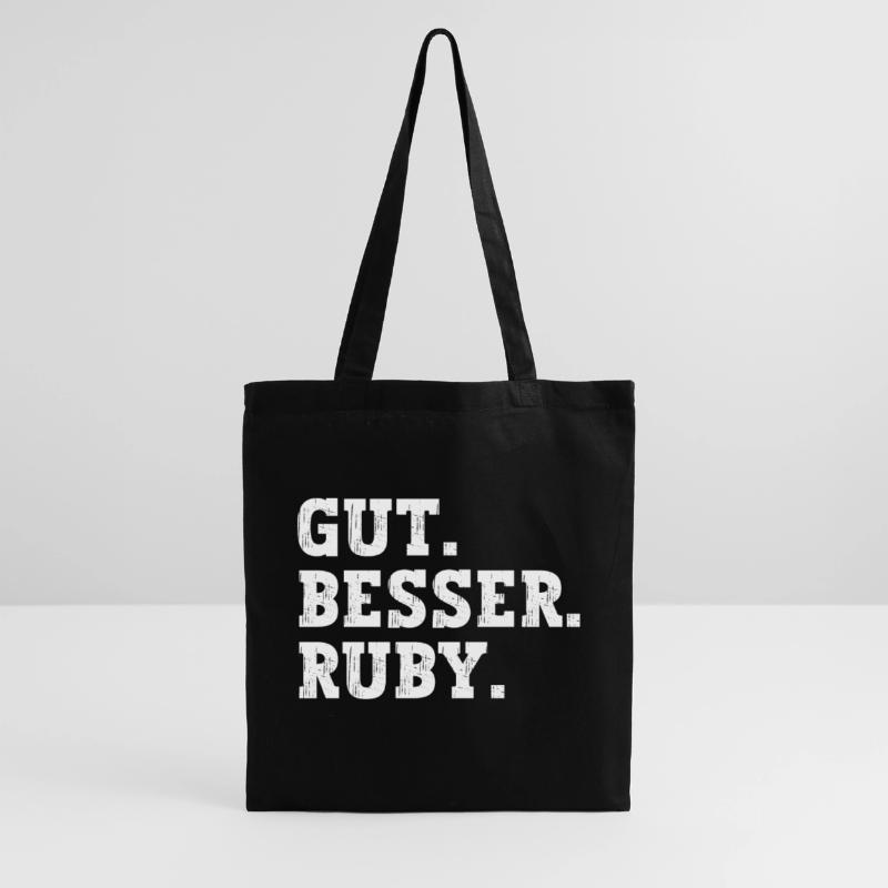 Gut Besser Ruby Lustiger Spruch Name Ruby Stoffbeutel