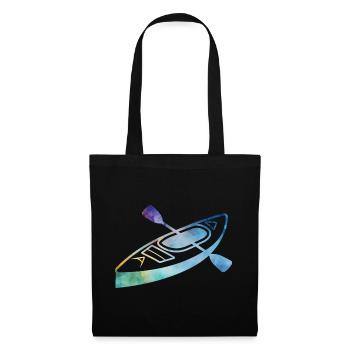 Kajak - Stoffbeutel - Schwarz - Vorne