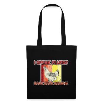 I Speak Fluent Bock Bock Bogahk 3 - Tote Bag - black - Front