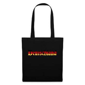Deutschland - Flag Colours - Tote Bag - black - Front