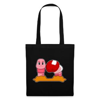 Wurm Boxer Boxing Gloves Boxing - Tote Bag - black - Front