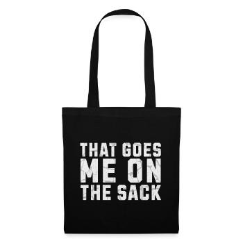 Ça me va sur le sac Denglish - Sac en tissu - noir - Devant