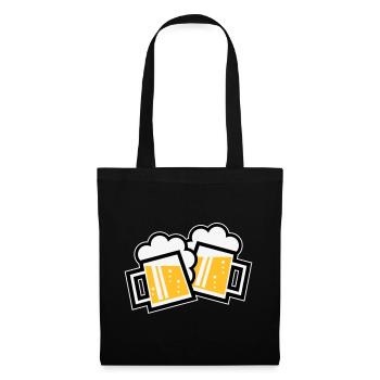 XZwei Originale Bayern (tricolore) - Sac en tissu - noir - Devant