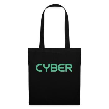 CYBER - Tote Bag - black - Front