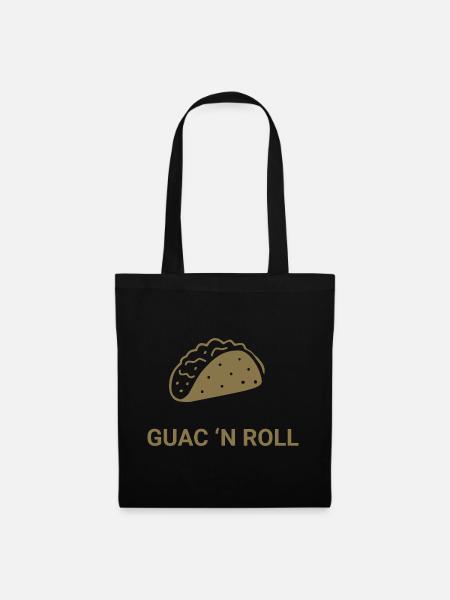 Guac 'n Roll - Stoffbeutel - Schwarz