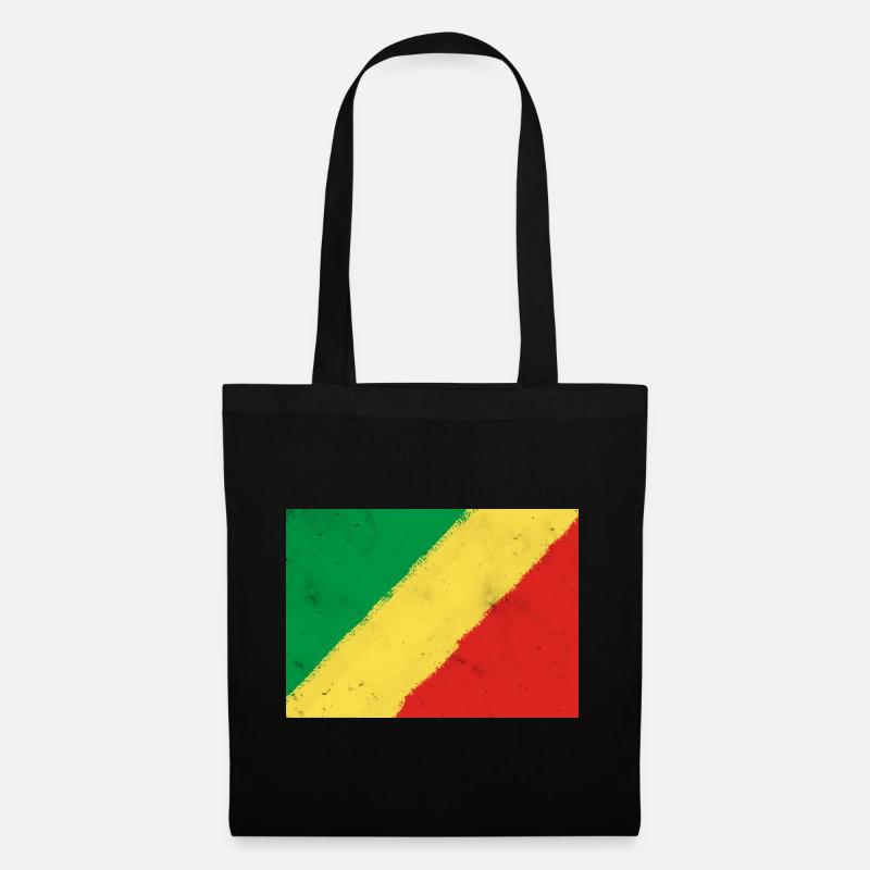 Drapeau de la République du Congo - Sac en tissu - noir
