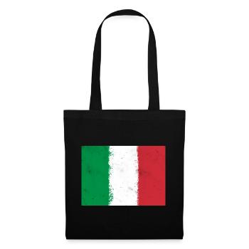 Flag of Italy - Tote Bag - black - Front