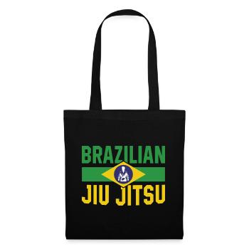 Kampfsport Lustiges Brazilian Jiu-Jitsu BJJ  - Stoffbeutel - Schwarz - Vorne