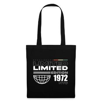 1972 Birthday Gift - Vintage 1972, 53rd Birth - Tote Bag - black - Front