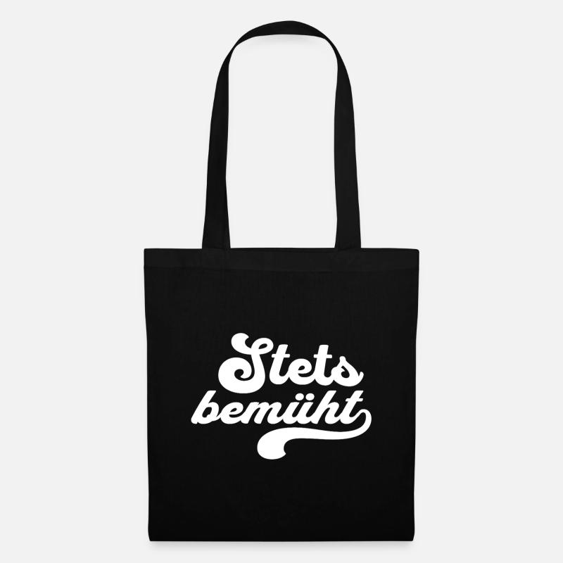 Stets Bemüht - Stoffbeutel - Schwarz