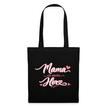 Mom Is My Heart Gift - Tote Bag - black - Front