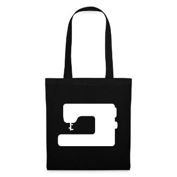 sewing machine - Tote Bag - black - Front