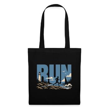 Trail running - Sac en tissu - noir - Devant