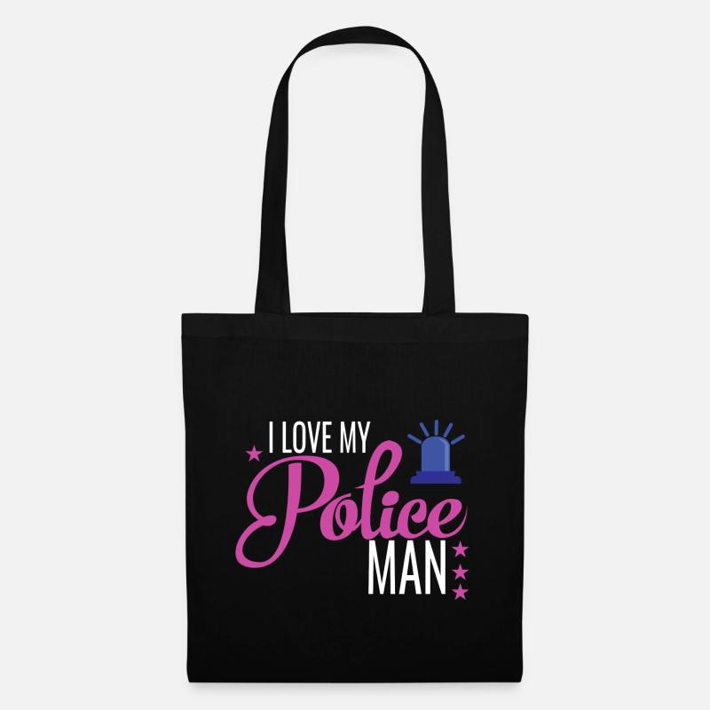 Love Policeman - Tote Bag - black