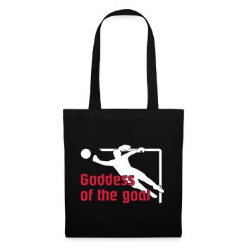 Goddes of the goal - Sac en tissu - noir - Devant