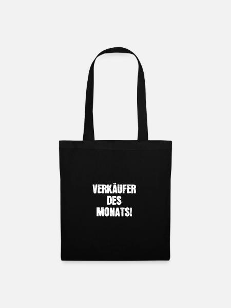 Verkäufer des Monats - Stoffbeutel - Schwarz