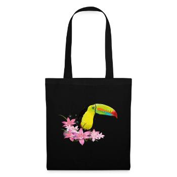 Green-billed toucan - Tote Bag - black - Front