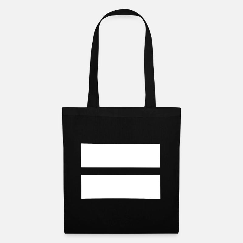 Equality Minimal Statement - Stoffbeutel - Schwarz