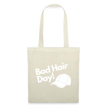 Journée des mauvais cheveux - Sac en tissu - nature - Devant