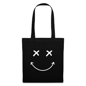 Smile Laugh - Tote Bag - black - Front