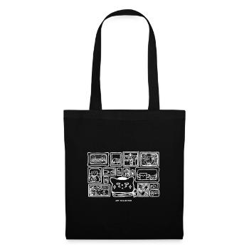 Cats Art Collector (White Version) - Tote Bag - black - Front