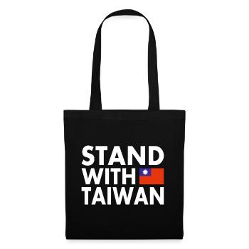 Stand with taiwan - Tote Bag - black - Front